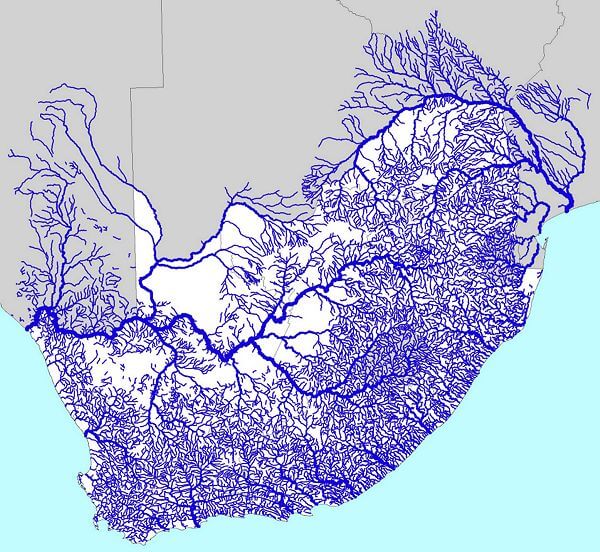 Southern Africa Rivers