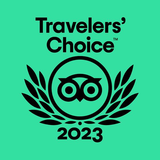 Wild Cherry Adventures Travelers Choice Award 2023